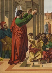 Paul Preaching in Athens